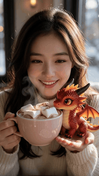 AI generated video: Single continuous cinematic portrait tracking shot with gentle slow push-in…