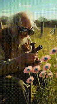 AI generated video: “Beauty takes time, with care.” 🌼🐝 🌼🐝 🌼🐝 🌼🐝 🌼 🎥 CINEMATIC DESCRIPTION A quiet…