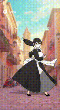 AI generated video: anime調にして