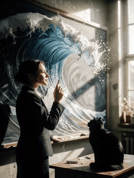 AI generated video: entire video keeps the exact art style, characters and composition of <Picture…