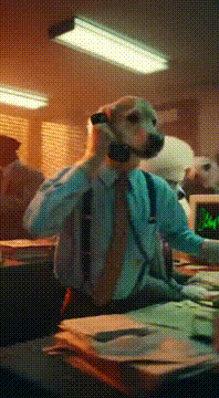 AI generated video: 💰 🐶 💰