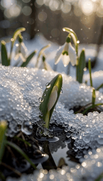 AI generated video: Create an eight-second photorealistic macro nature film from the supplied start…