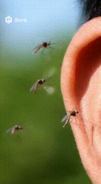 AI generated video: Mosquitoes